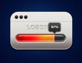 PS绘制立体感十足的进度条图标