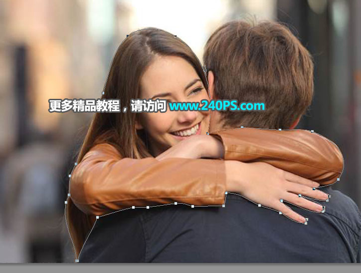 Photoshop合成从墙面中出来的石质女孩,PS教程,PS家园网