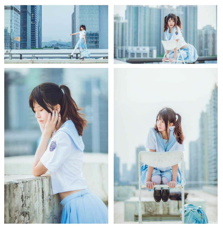 Photoshop调出人像夏季蓝色小清新效果,PS教程,PS家园网
