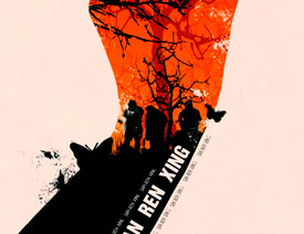 PS制作创意独特的电影插画海报