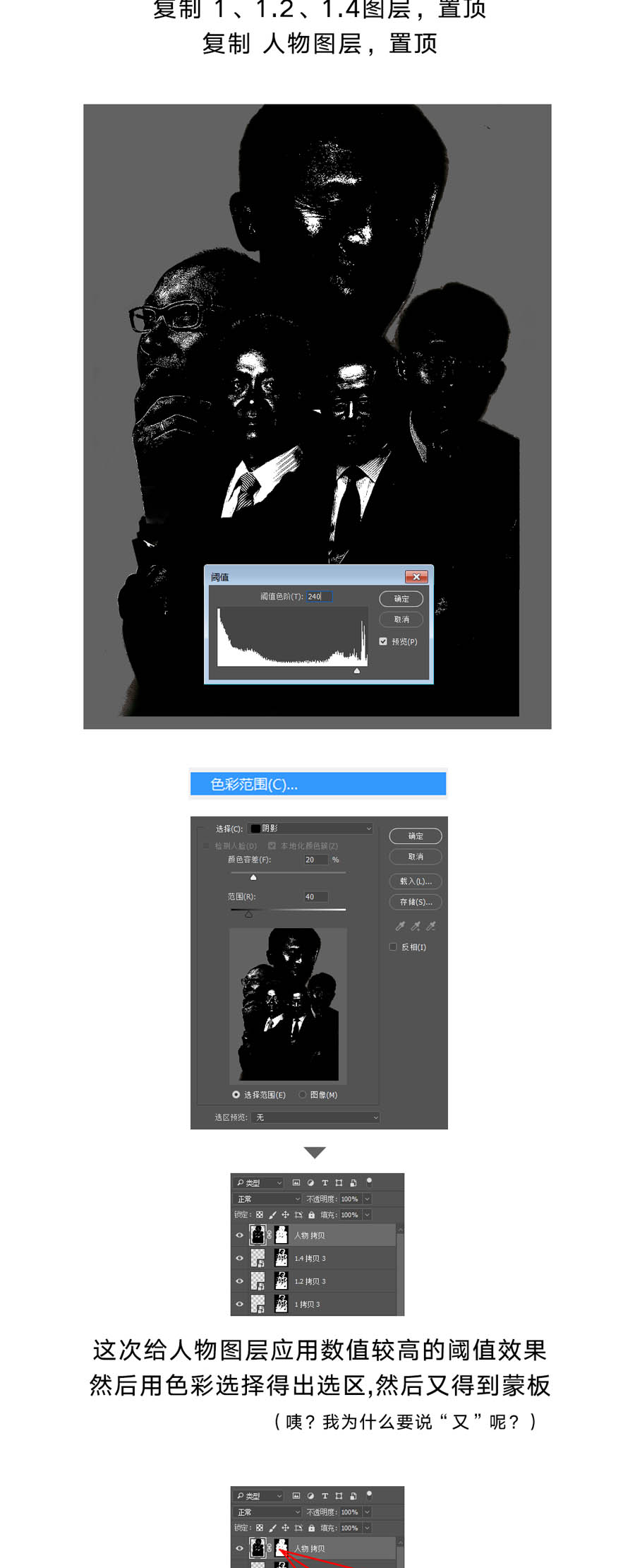 Photoshop合成复古风格的大额集体海报,PS教程,PS家园网