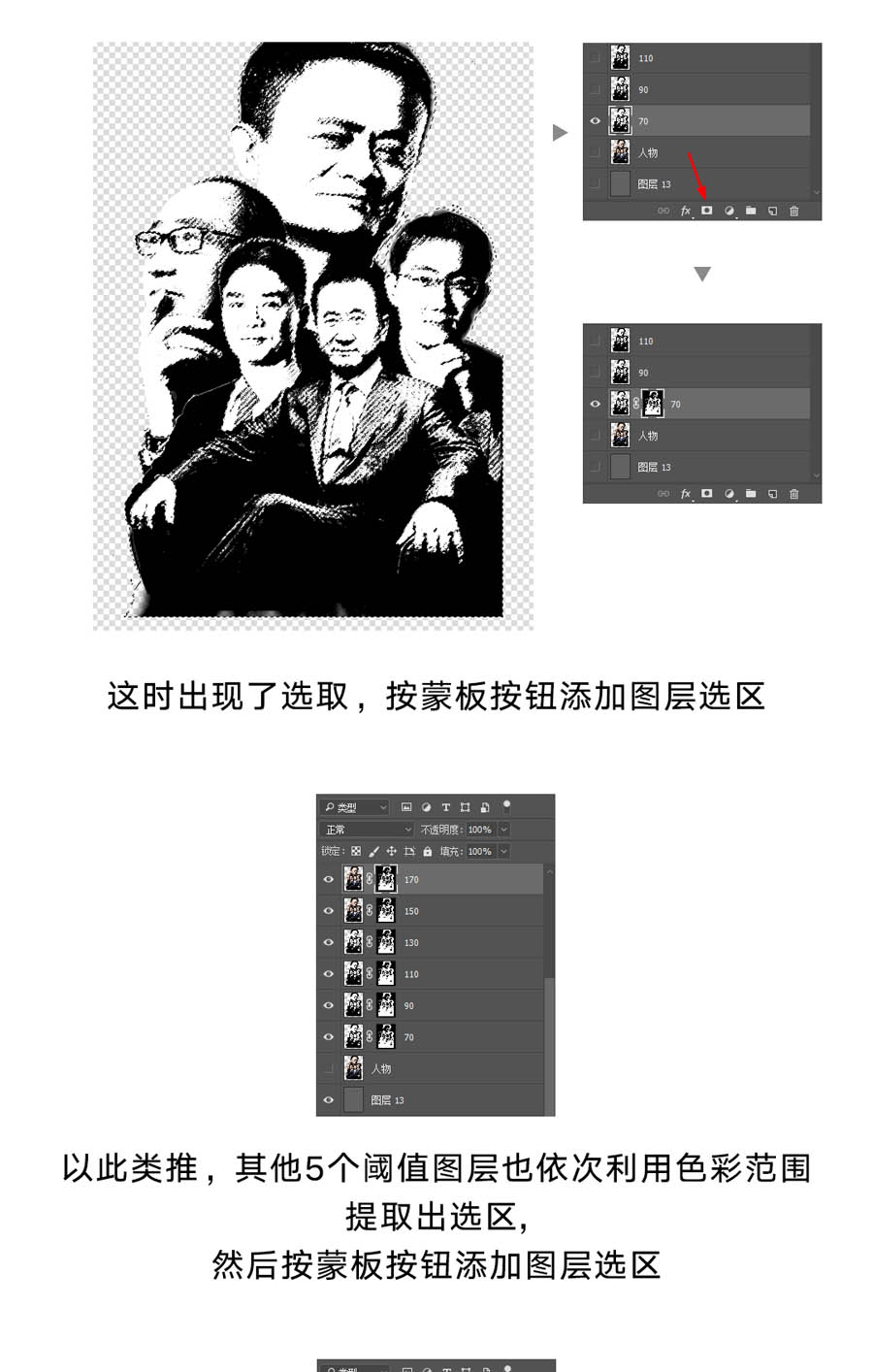 Photoshop合成复古风格的大额集体海报,PS教程,PS家园网