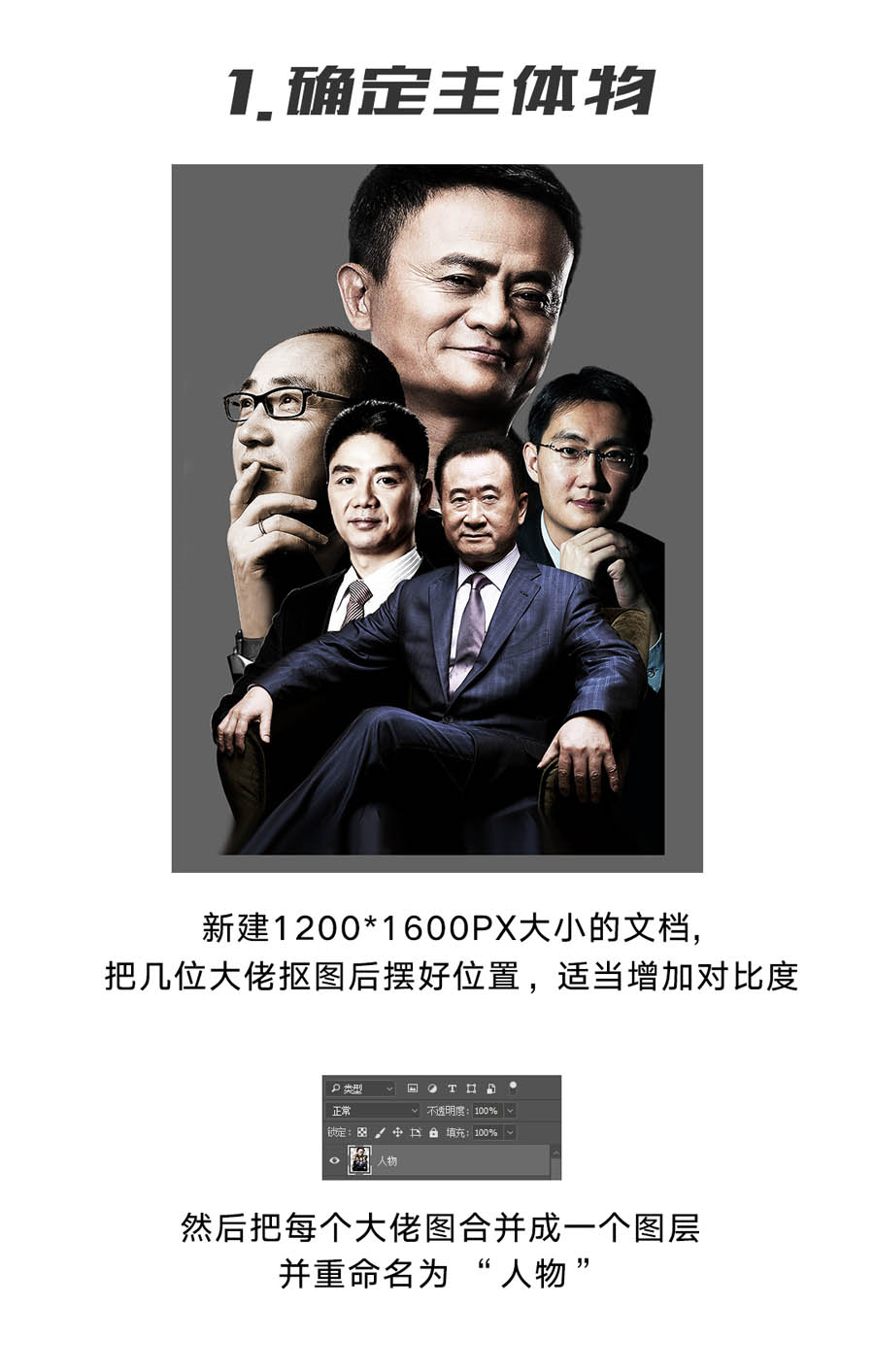 Photoshop合成复古风格的大额集体海报,PS教程,PS家园网