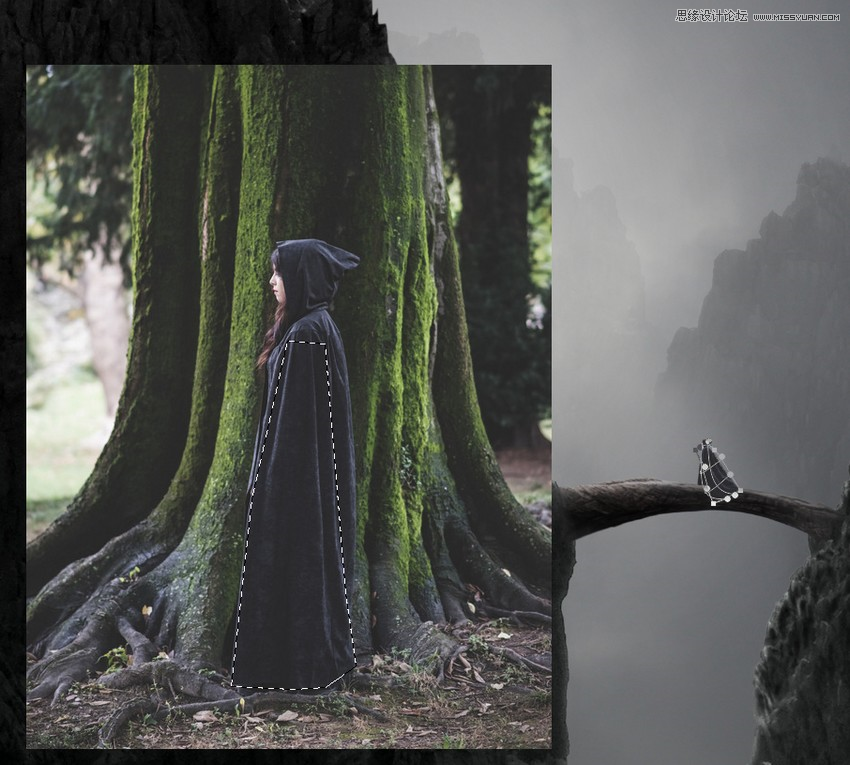Photoshop制作唯美风格的迷雾风景照片,PS教程,PS家园网