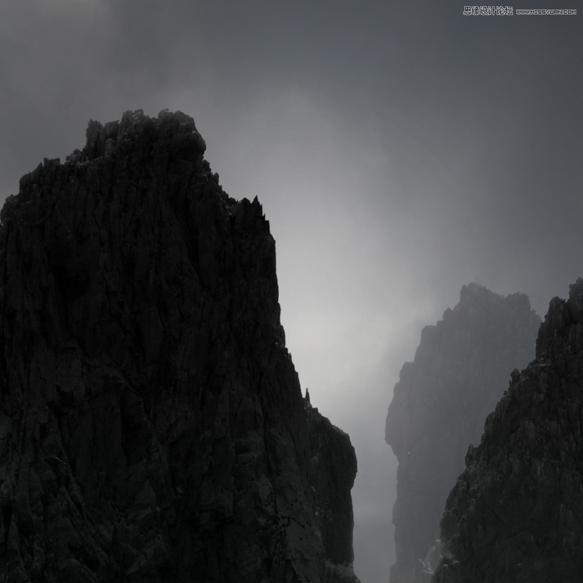 Photoshop制作唯美风格的迷雾风景照片,PS教程,PS家园网
