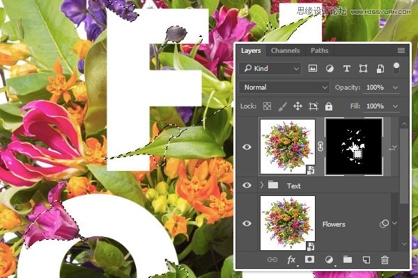 Photoshop制作立体层次感效果的艺术字,PS教程,PS家园网