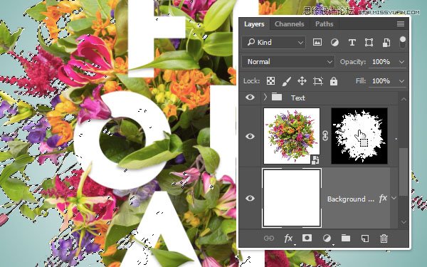 Photoshop制作立体层次感效果的艺术字,PS教程,PS家园网