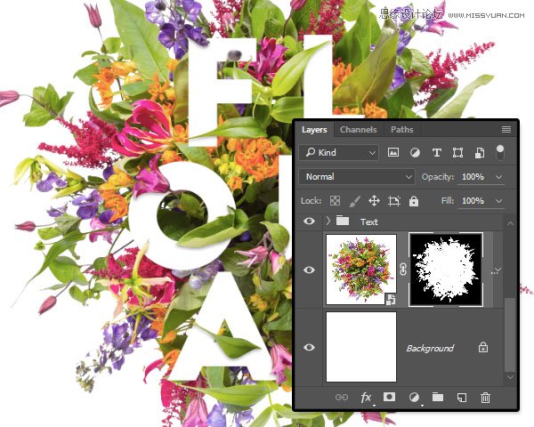 Photoshop制作立体层次感效果的艺术字,PS教程,PS家园网