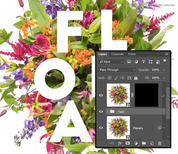 Photoshop制作立体层次感效果的艺术字,PS教程,PS家园网