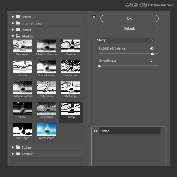 Photoshop制作立体层次感效果的艺术字,PS教程,PS家园网
