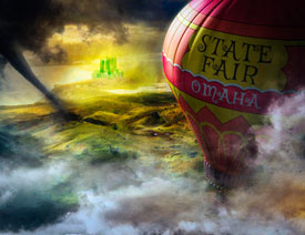 PS设计绿野仙踪电影海报教程