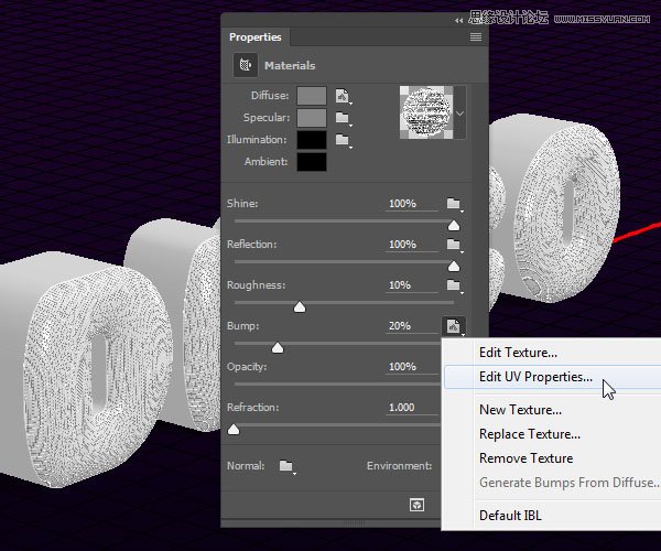 Photoshop巧用3D工具绘制绚丽的立体字,PS教程,PS家园网