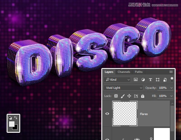 Photoshop巧用3D工具绘制绚丽的立体字,PS教程,PS家园网
