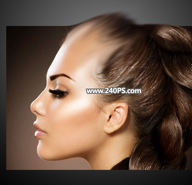 Photoshop合成人物头像被油漆溶解效果,PS教程,PS家园网