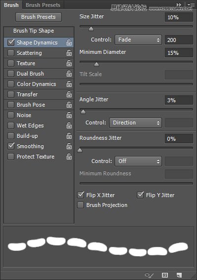 Photoshop制作由彩色豆子组成的创意艺术字,PS教程,PS家园网