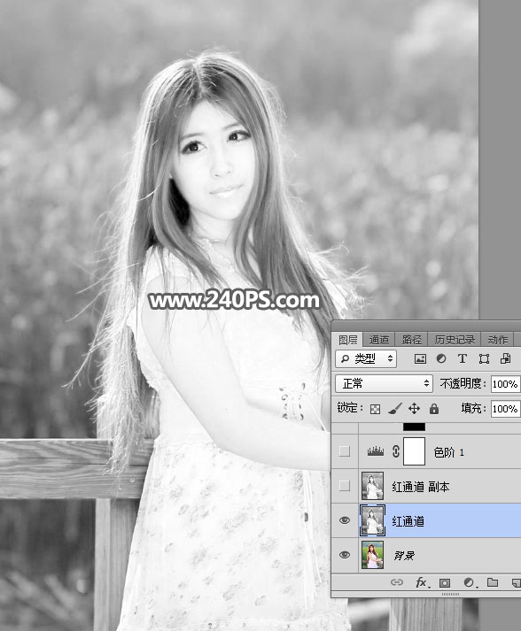 Photoshop抠出外景多细发丝的美女人像,PS教程,PS家园网