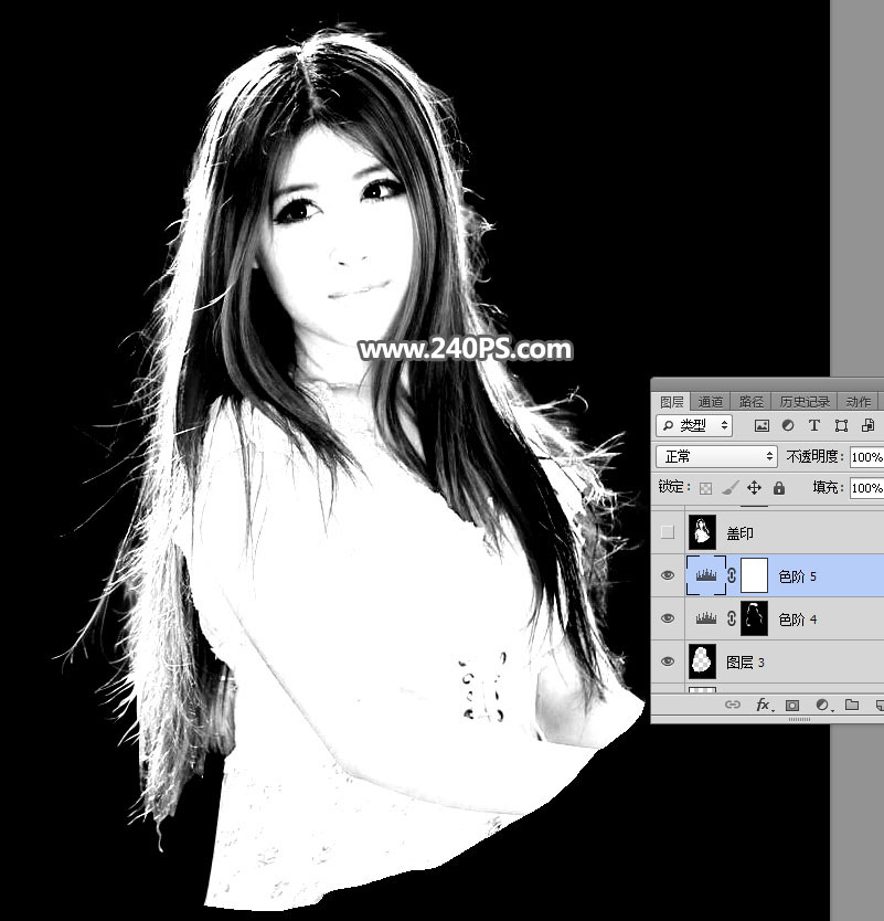 Photoshop抠出外景多细发丝的美女人像,PS教程,PS家园网
