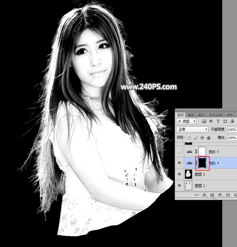 Photoshop抠出外景多细发丝的美女人像,PS教程,PS家园网