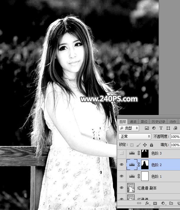 Photoshop抠出外景多细发丝的美女人像,PS教程,PS家园网