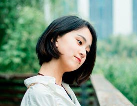 ps调出外景人像照片日系小清新效果