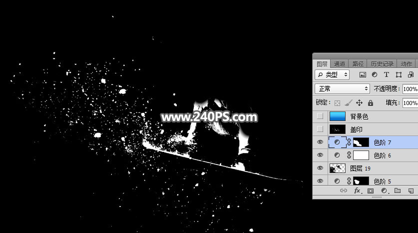 Photoshop快速的抠出冬季雪中运动的人物,PS教程,PS家园网