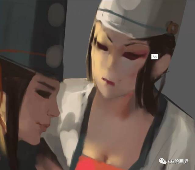 Photoshop绘制另类风格的黑白无常插画,PS教程,PS家园网