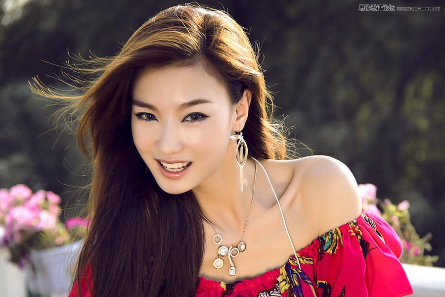 Photoshop快速抠出飘逸秀发的美女人像,PS教程,PS家园网