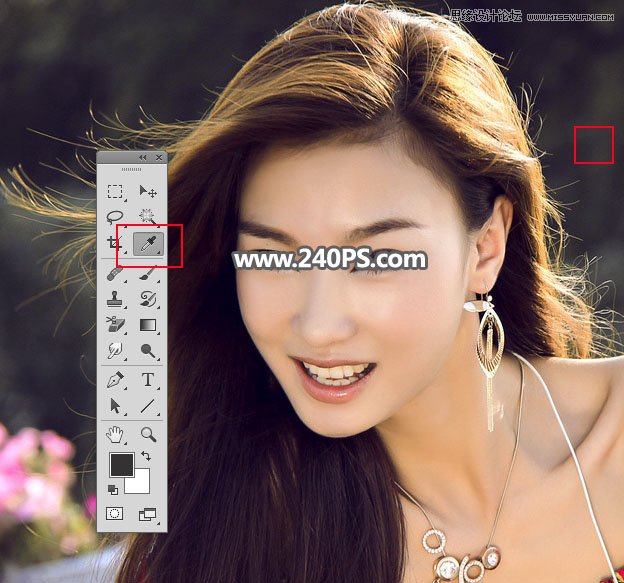 Photoshop快速抠出飘逸秀发的美女人像,PS教程,PS家园网