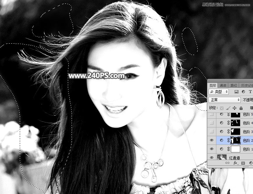 Photoshop快速抠出飘逸秀发的美女人像,PS教程,PS家园网