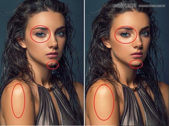 Photoshop保留质感修出古铜色人像皮肤,PS教程,PS家园网