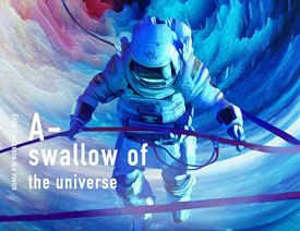 PS设计时尚绚丽的宇宙海报