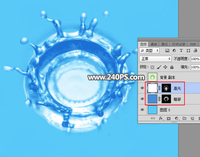 Photoshop创意合成在木板上溅起的水花和篮球,PS教程,PS家园网