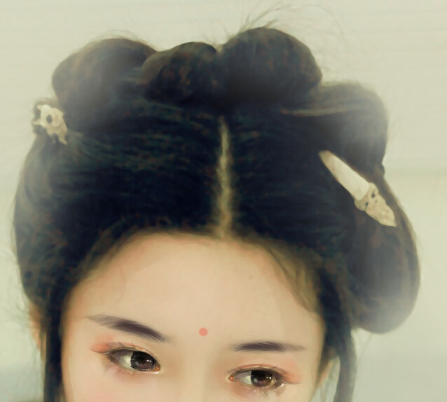 Photoshop制作中国风唯美主题工笔画人像效果,PS教程,PS家园网