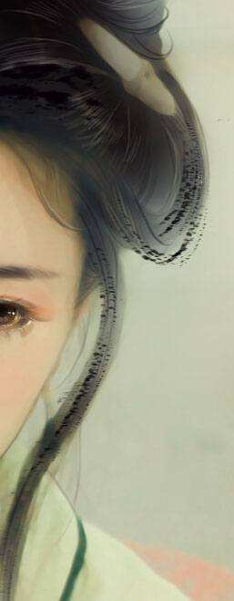 Photoshop制作中国风唯美主题工笔画人像效果,PS教程,PS家园网