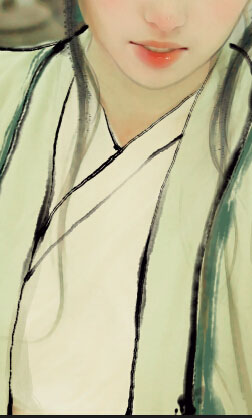 Photoshop制作中国风唯美主题工笔画人像效果,PS教程,PS家园网