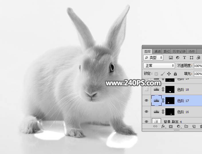 Photoshop抠出毛茸茸的小白兔教程,PS教程,PS家园网