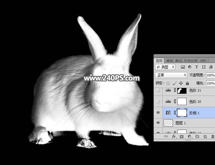 Photoshop抠出毛茸茸的小白兔教程,PS教程,PS家园网