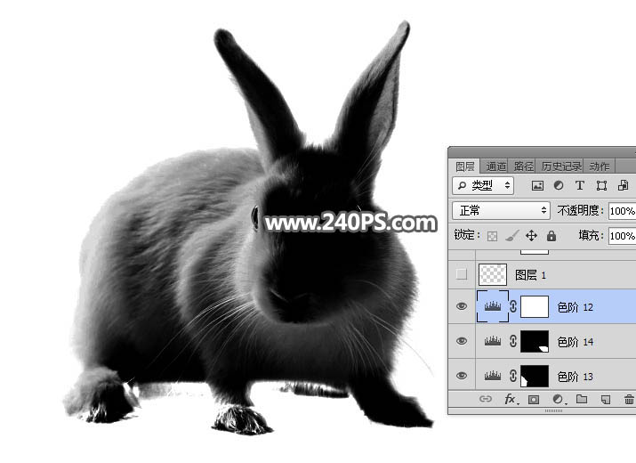 Photoshop抠出毛茸茸的小白兔教程,PS教程,PS家园网