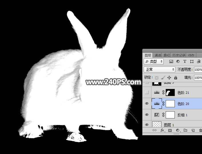 Photoshop抠出毛茸茸的小白兔教程,PS教程,PS家园网
