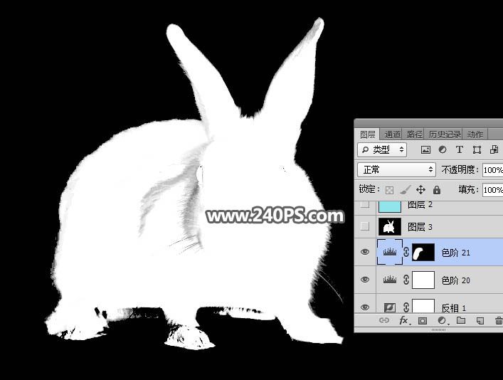 Photoshop抠出毛茸茸的小白兔教程,PS教程,PS家园网