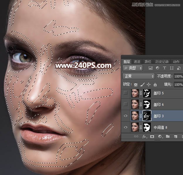 Photoshop保留质感给女性人物肖像后期磨皮,PS教程,PS家园网