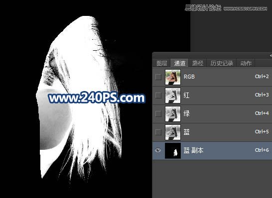 Photoshop巧用抽出滤镜及通道抠出人像照片,PS教程,PS家园网