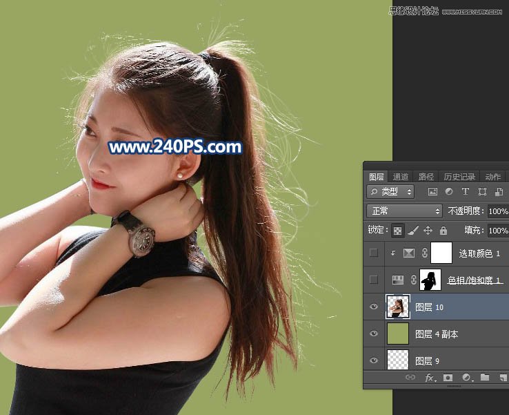 Photoshop巧用抽出滤镜及通道抠出人像照片,PS教程,PS家园网