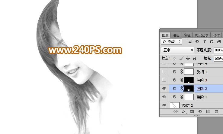 Photoshop巧用通道抠出多发丝的美女头像,PS教程,PS家园网