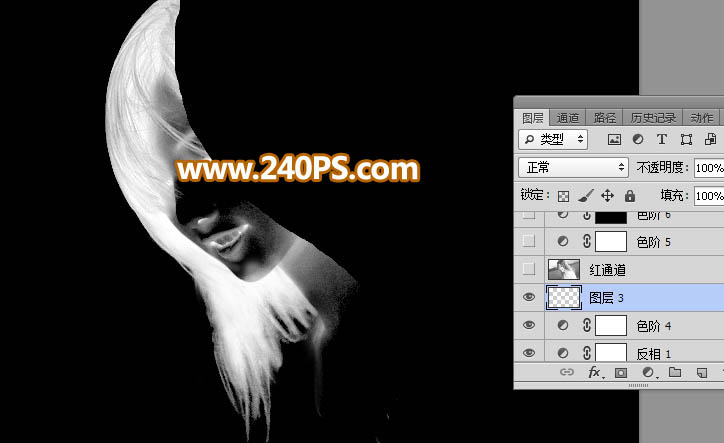 Photoshop巧用通道抠出多发丝的美女头像,PS教程,PS家园网