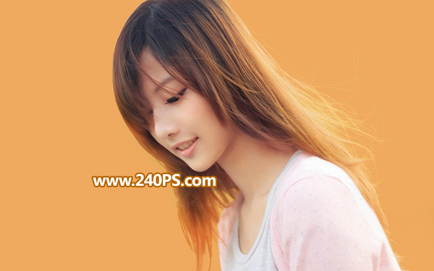 Photoshop巧用通道抠出多发丝的美女头像,PS教程,PS家园网