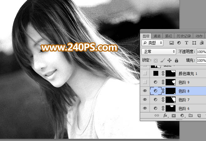 Photoshop巧用通道抠出多发丝的美女头像,PS教程,PS家园网