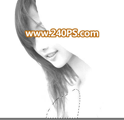 Photoshop巧用通道抠出多发丝的美女头像,PS教程,PS家园网