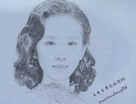 快速把人像照片转成艺术素描效果