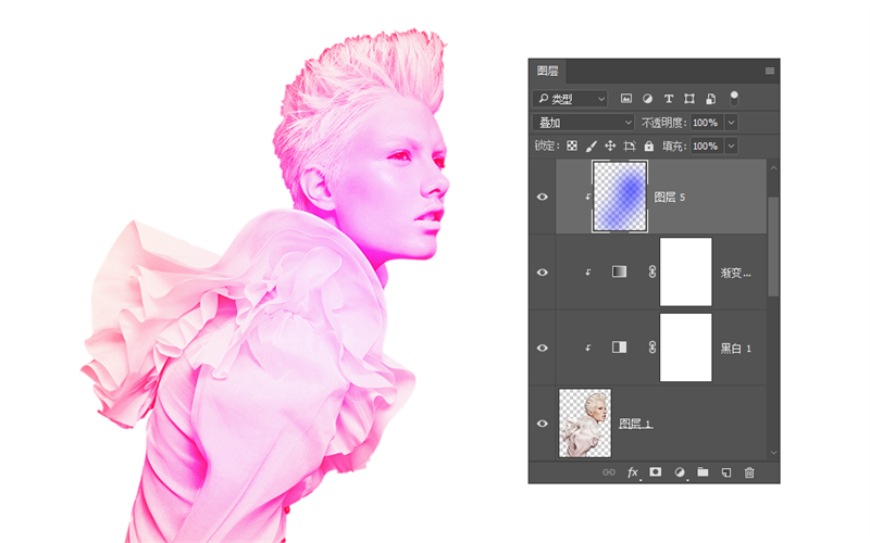 Photoshop制作肖像复古风格的双重影像效果,PS教程,PS家园网